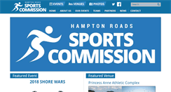 Desktop Screenshot of hamptonroadssports.org